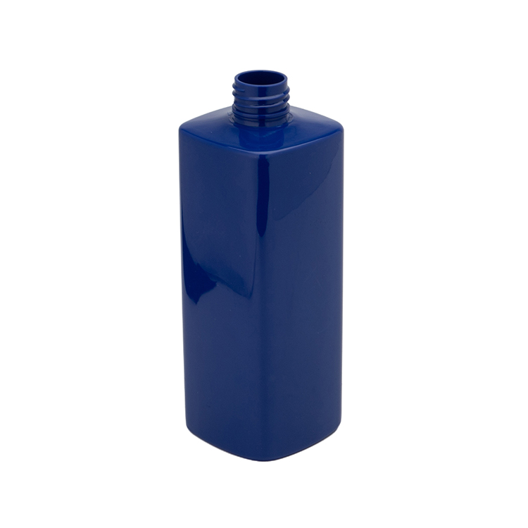 blue plastic square bottle companies