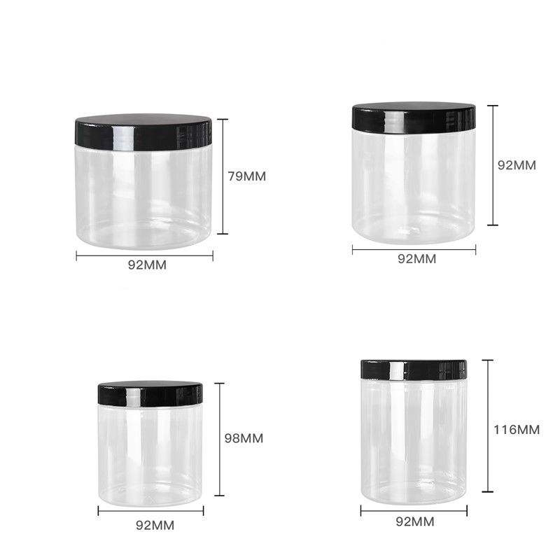8oz plastic jars with lids